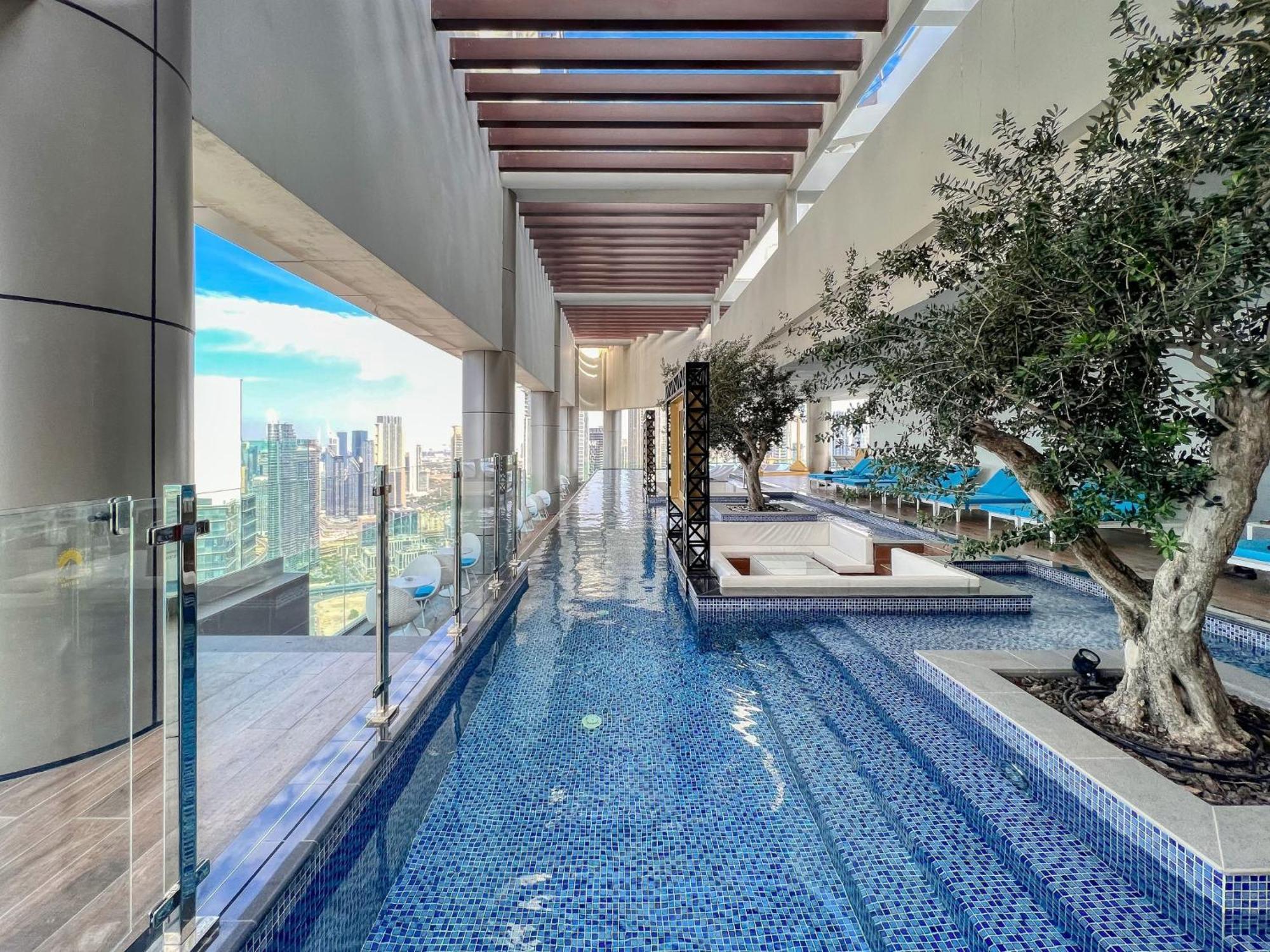 Luxe 2Br With Burj Khalifa View & Infinity Pool Dubai