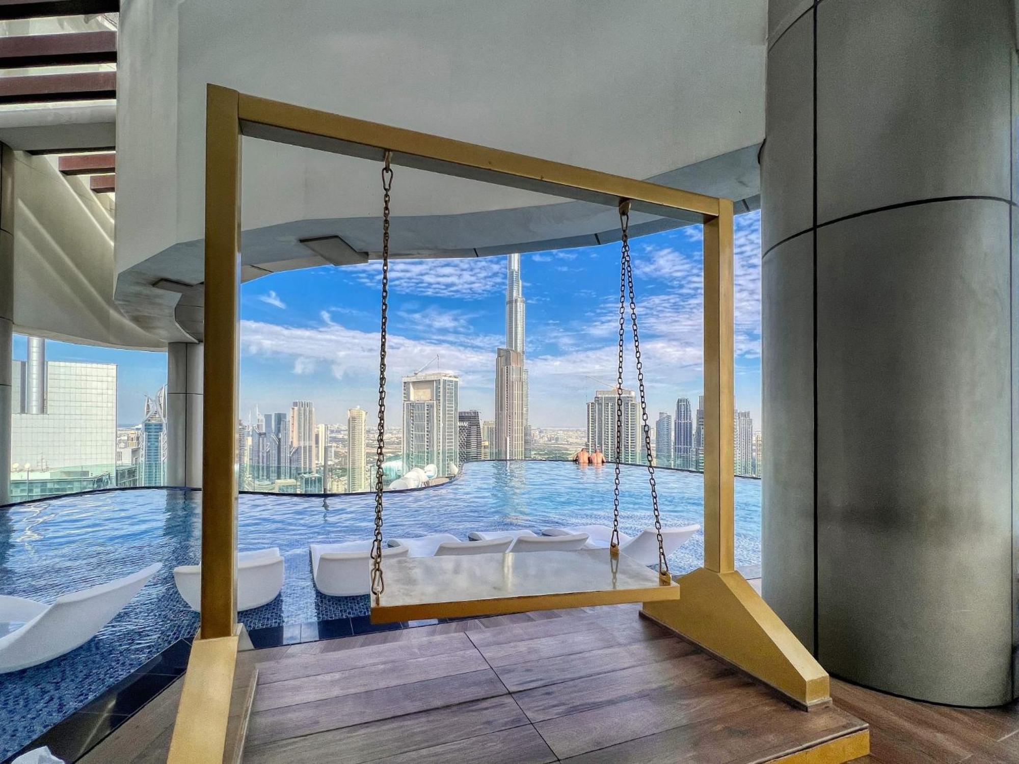 Luxe 2Br With Burj Khalifa View & Infinity Pool Dubai