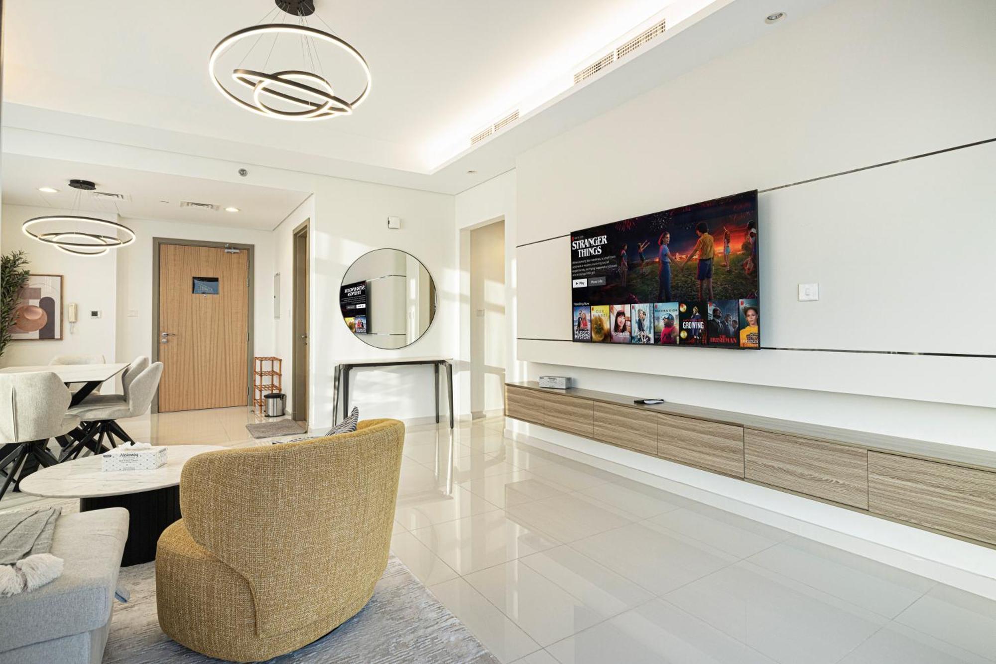 Luxe 2Br With Burj Khalifa View & Infinity Pool * Dubai