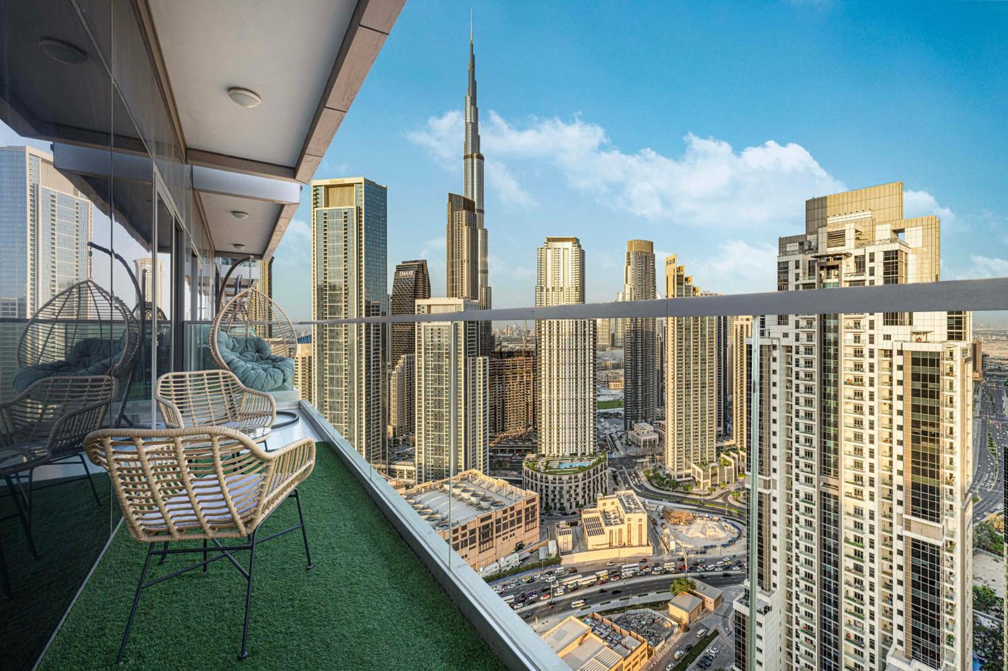 Luxe 2Br With Burj Khalifa View & Infinity Pool Apartment Dubai